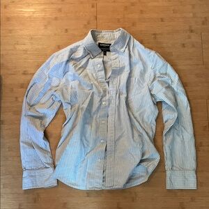 Bonobos grey and white striped Oxford